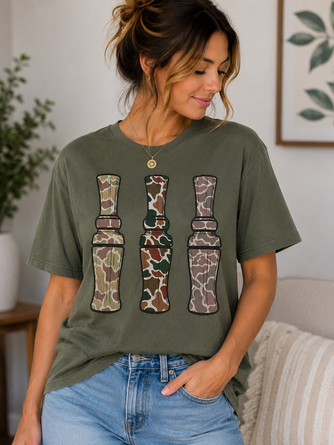 Camo Calling Tee