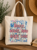 Boots, Bows, and Back Talk Tote