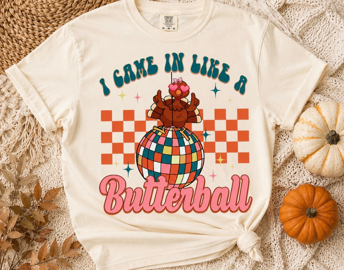 Fall Butterball Tee