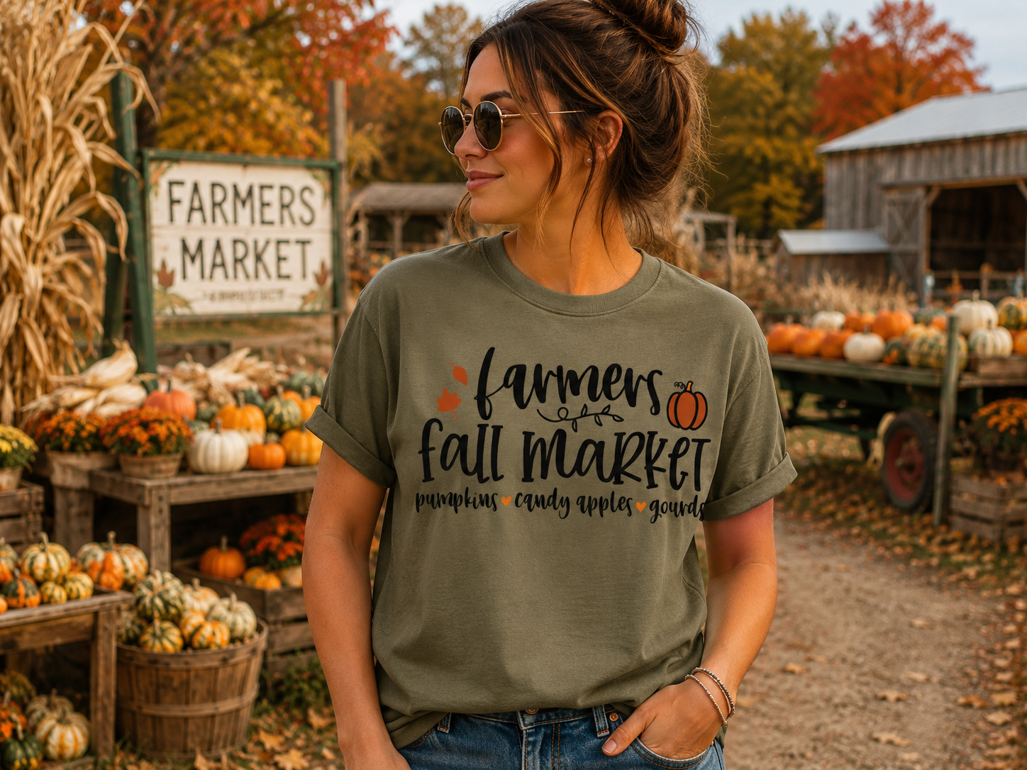 Fall Market Tee