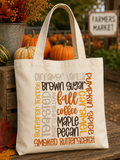 Fall Tasty Tote