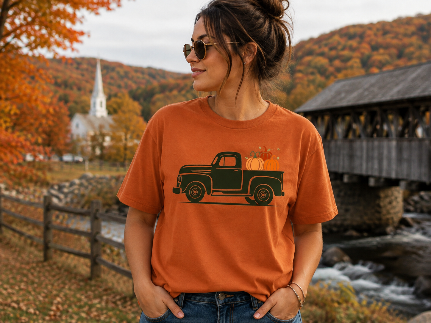 Fall Truck Tee
