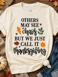 Thanksgiving Tee